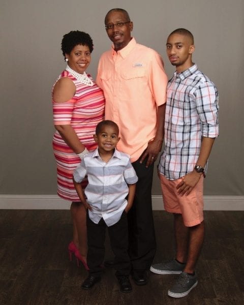 Felicia Adams Lenovo CIoT and family