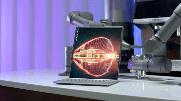 Lenovo’s proof-of-concept rollable PC 